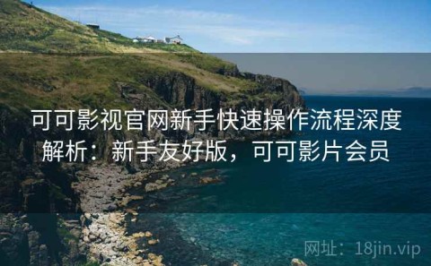 可可影视官网新手快速操作流程深度解析：新手友好版，可可影片会员
