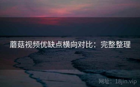 蘑菇视频优缺点横向对比：完整整理