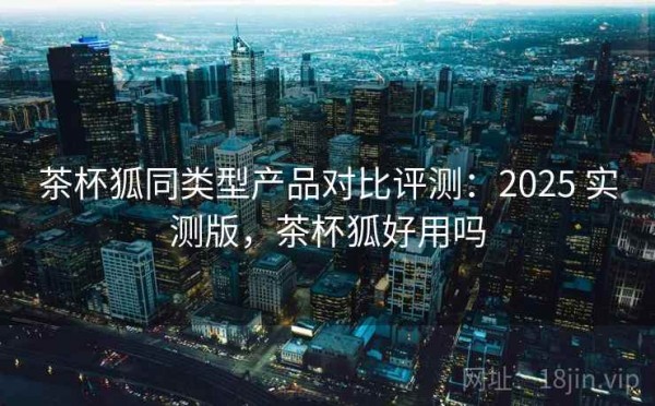 茶杯狐同类型产品对比评测：2025 实测版，茶杯狐好用吗