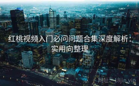 红桃视频入门必问问题合集深度解析：实用向整理