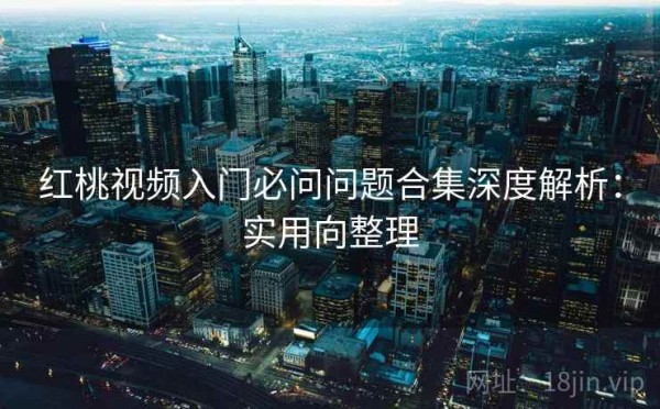 红桃视频入门必问问题合集深度解析：实用向整理